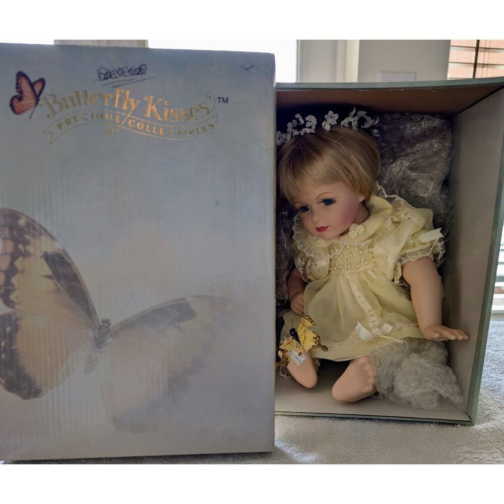 Bob Carlisle Butterfly Kisses #1 Brooke Porcelain Doll COA Original Box